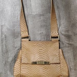 Kenneth Cole faux snake skin bag